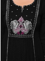 Women Ethnic Motifs Embroidered Empire Thread Work Kurta with Trousers